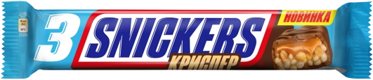 Батончики SNICKERS Криспер Трио